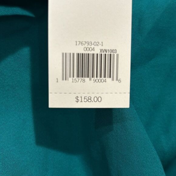 NWT Banana Republic Green SEXY spaghetti Strap Dress Item # 0002 - Picture 8 of 9